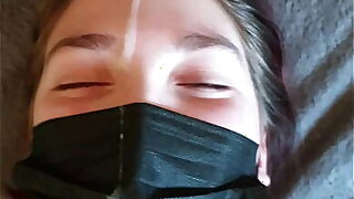 TABOO stepdaddy and daughter lockdown led to out to lunch facial!